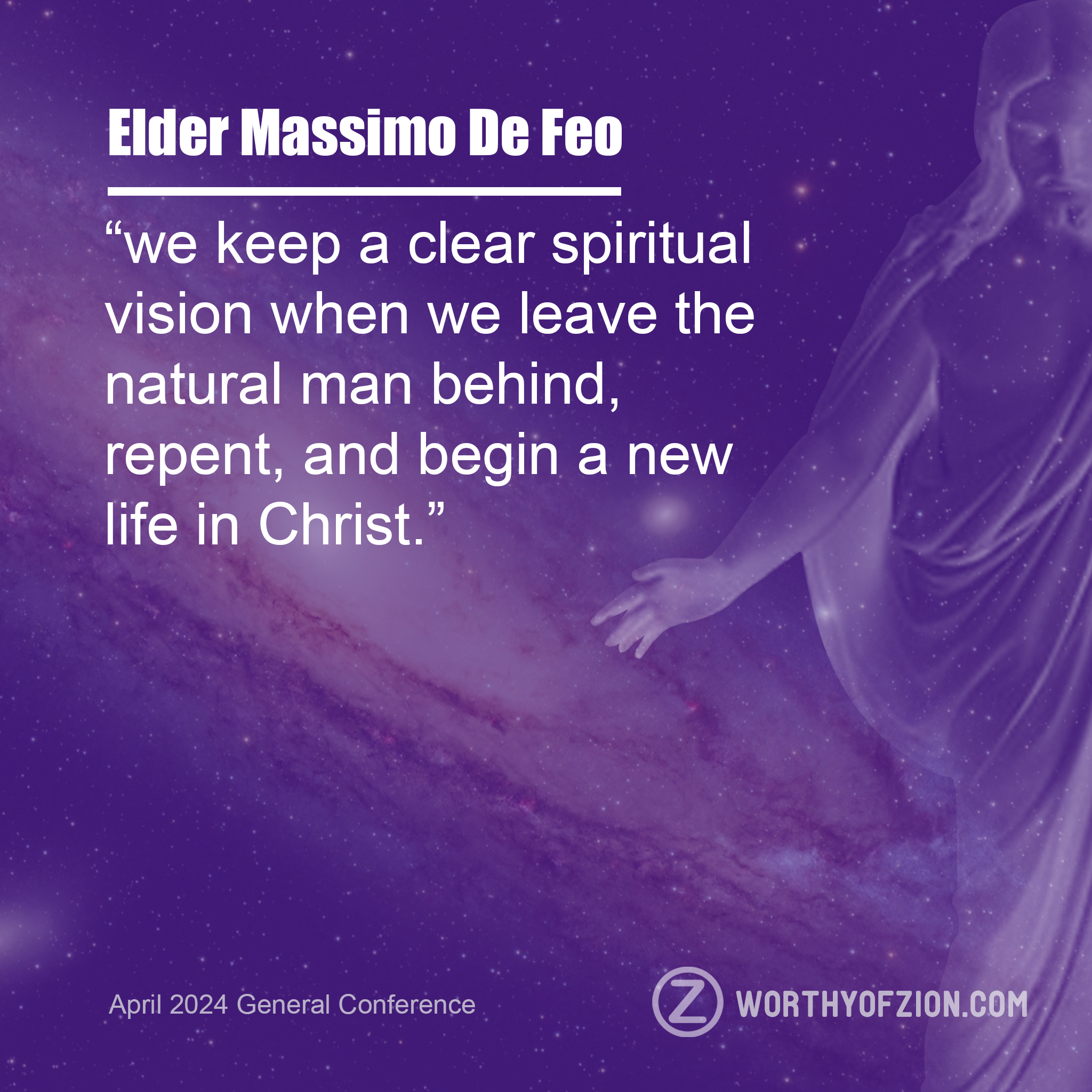 Elder Massimo De Feo – Natural Man