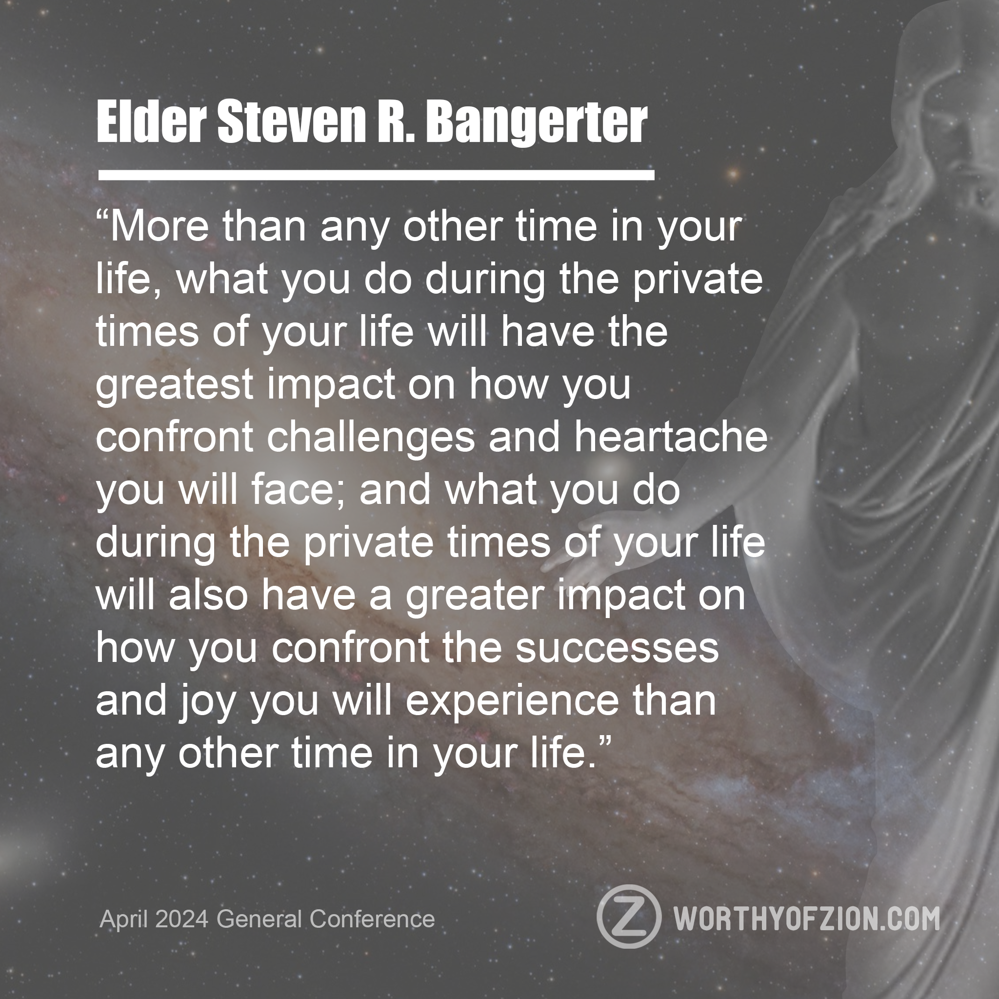 Elder Steven R. Bangerter