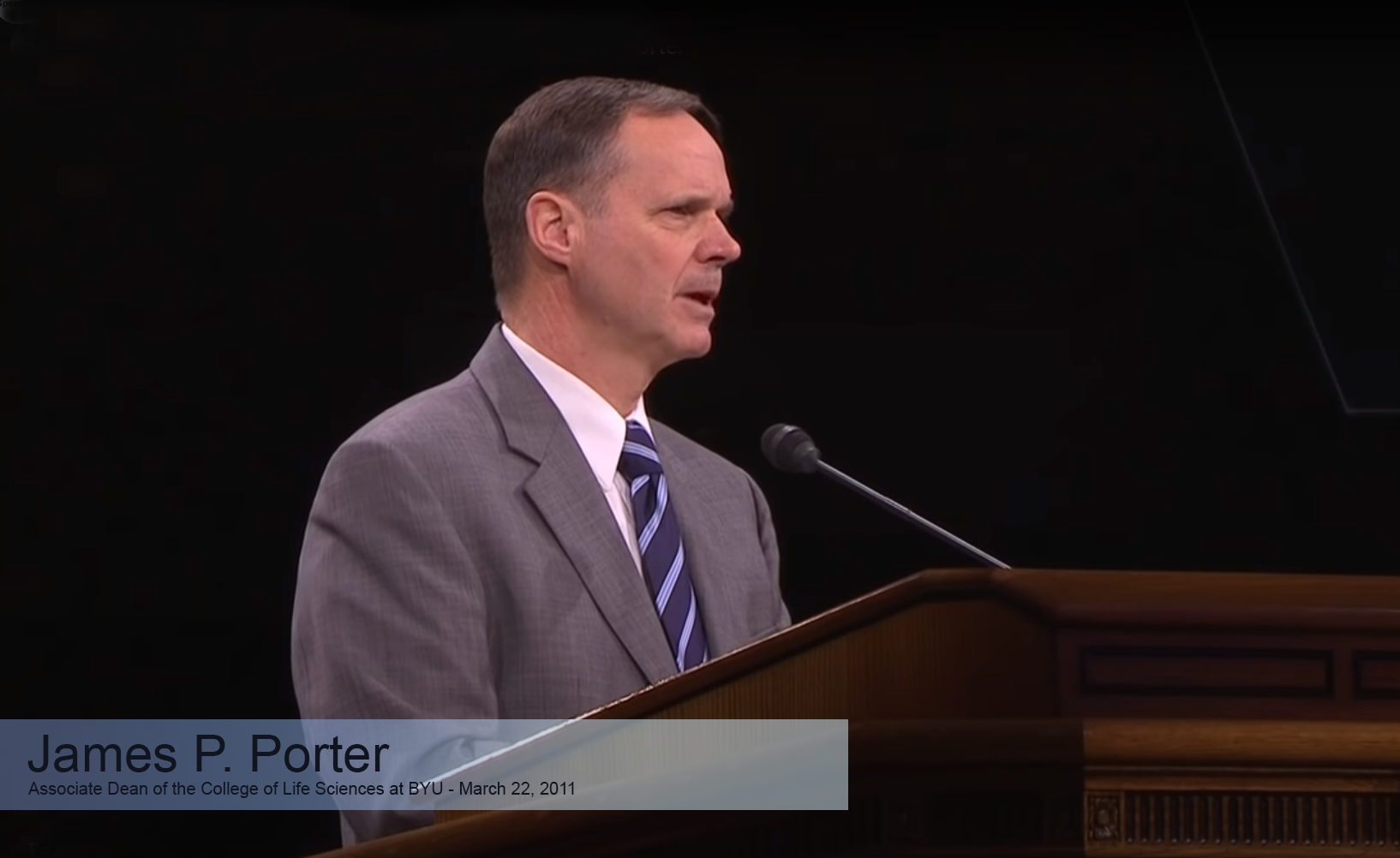 JAMES P. PORTER – Receiving and Recognizing the Holy Ghost