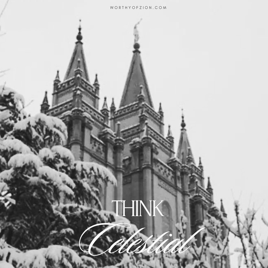 Think Celestial – Salt Lake Temple at Winter