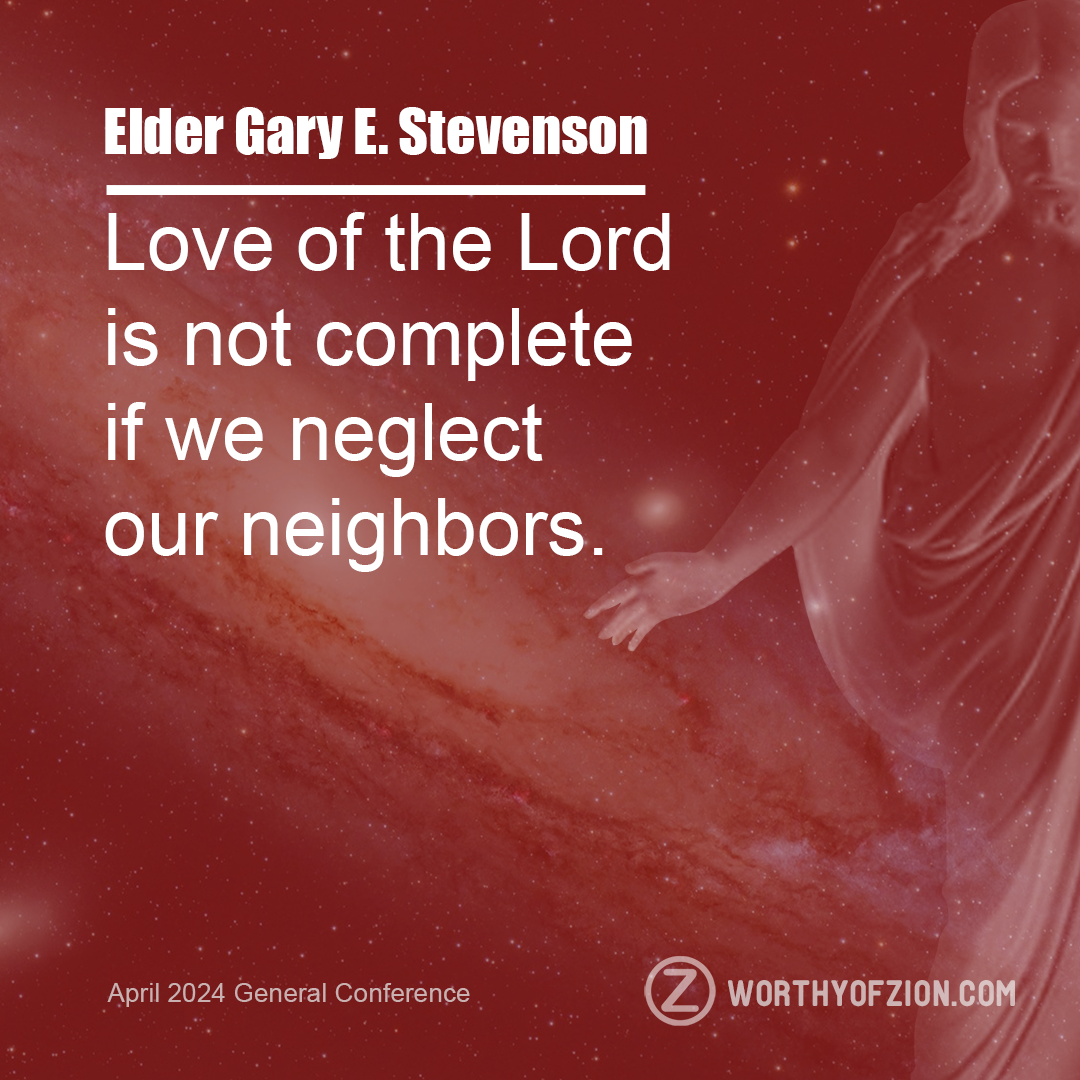 Gary E. Stevenson – Love the Lord