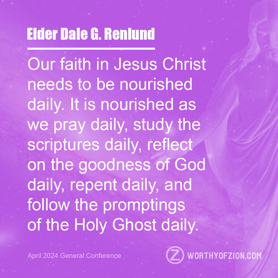 Elder Dale G Renlund – Nourished Daily