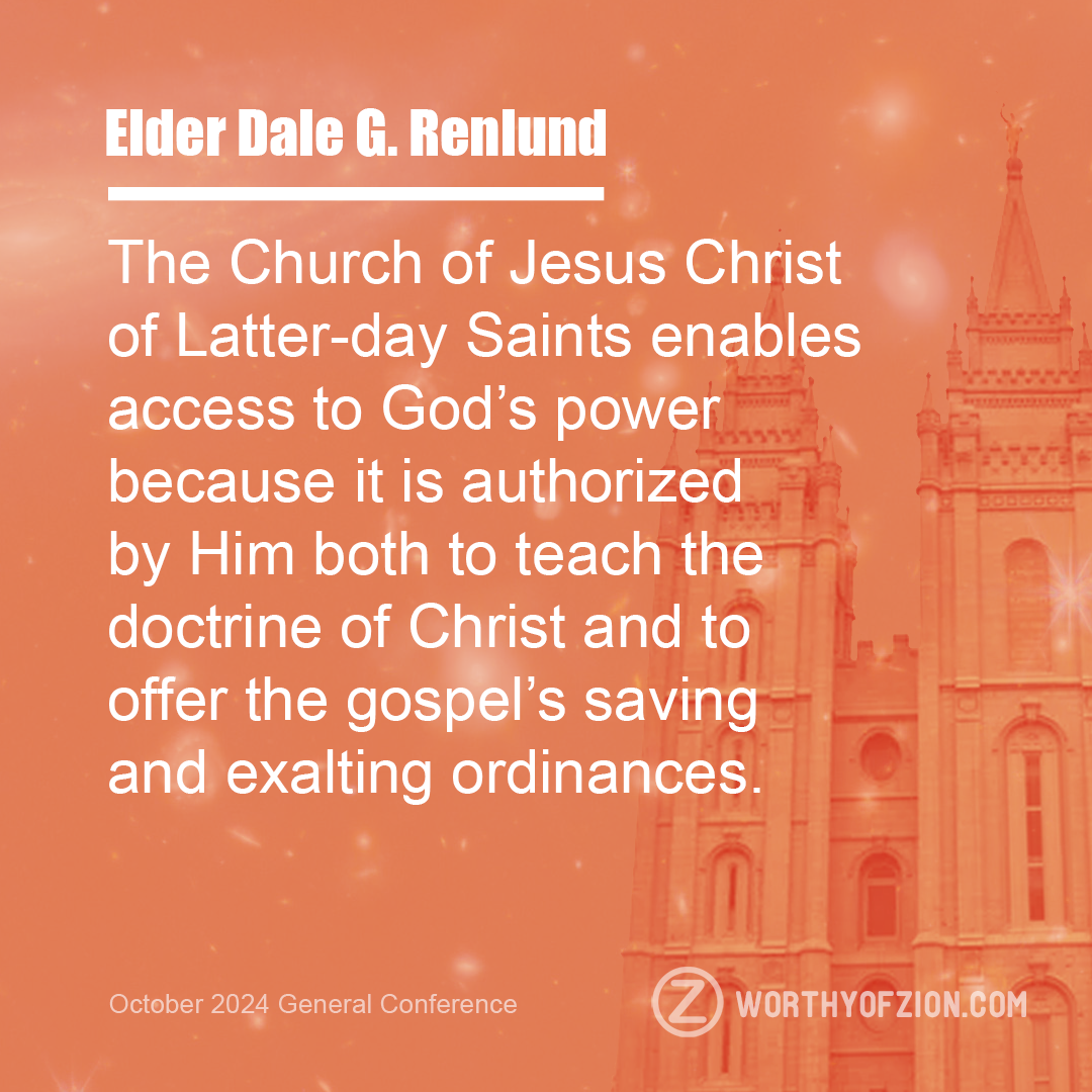 Elder Dale G. Renlund – The Church or Jesus Christ of Latter Day Saints