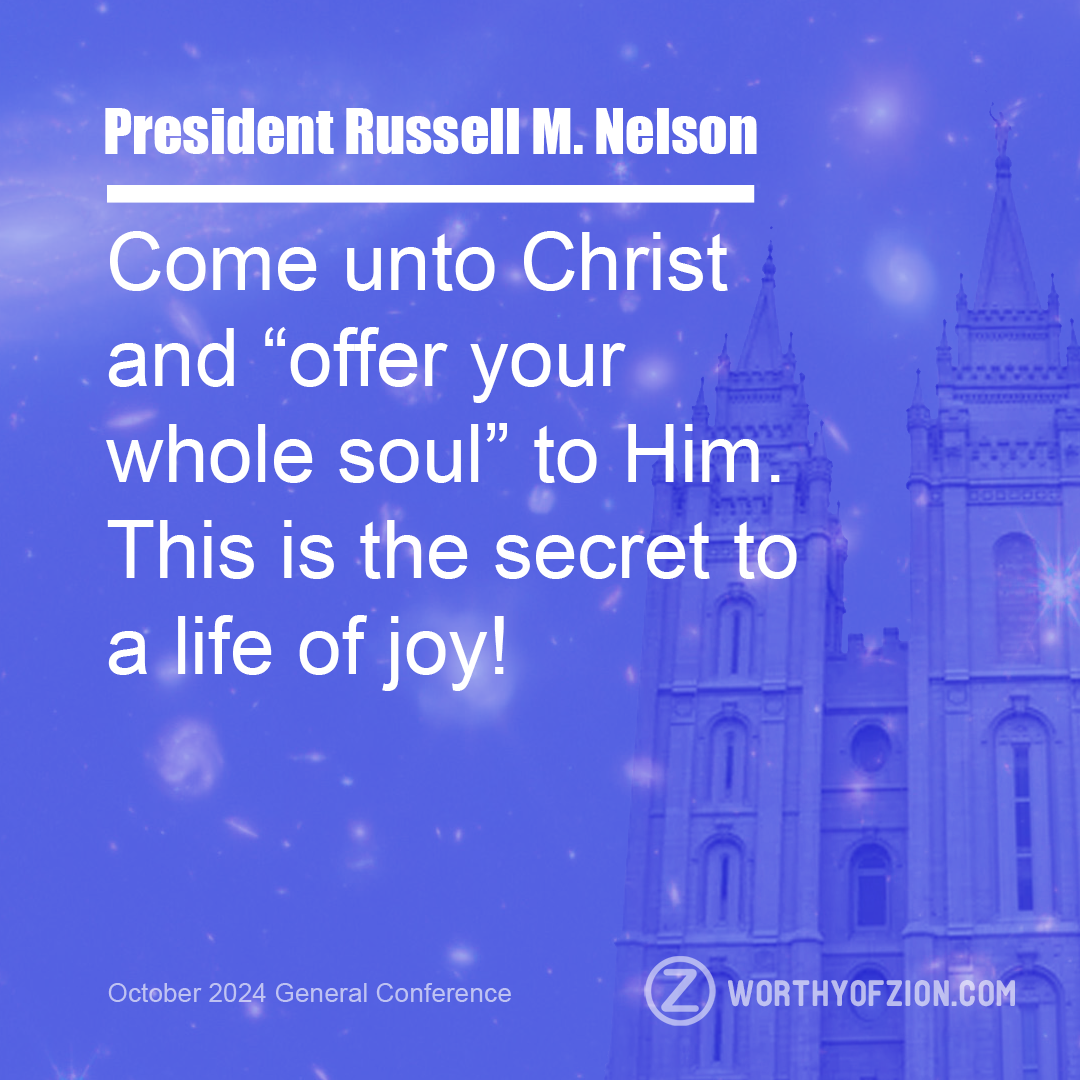 President Russell M. Nelson – Come Unto Christ