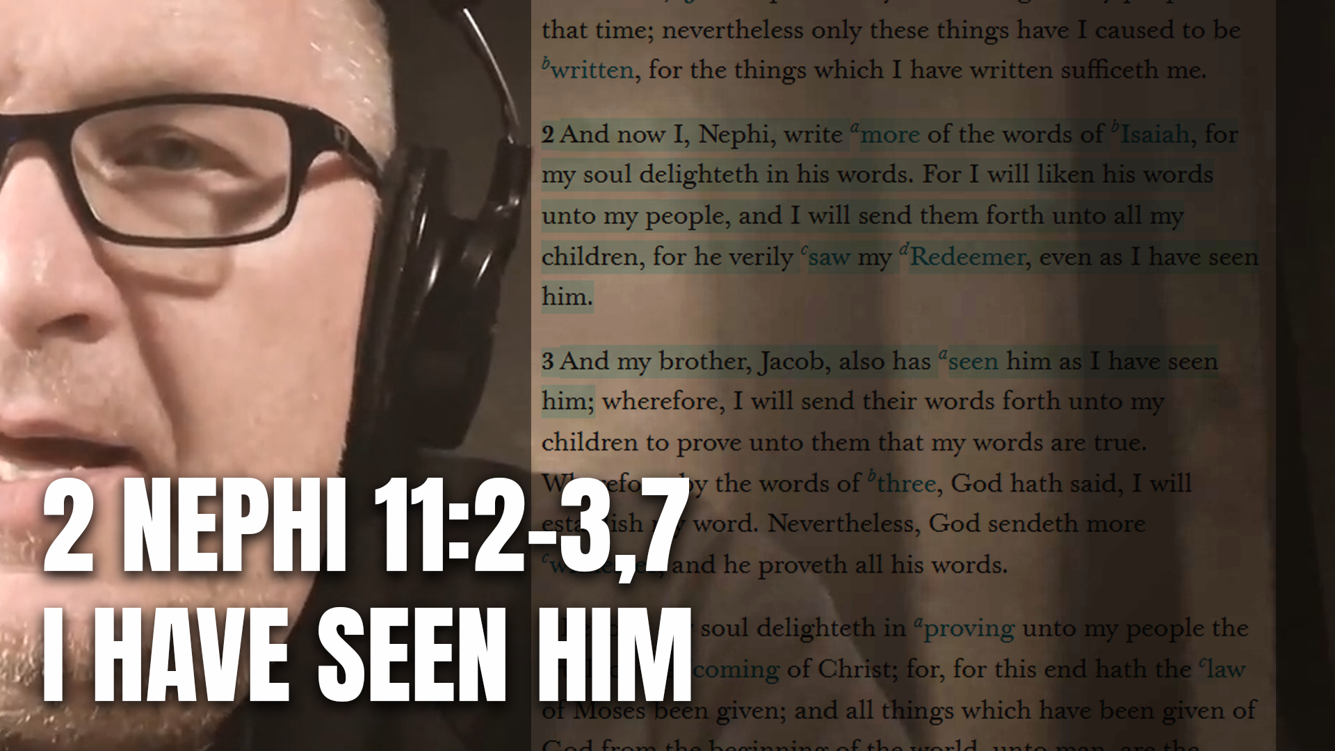 I Have Seen Him – Nephi’s Testimony